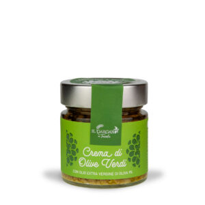 Crema di olive verdi in olio extra vergine di oliva