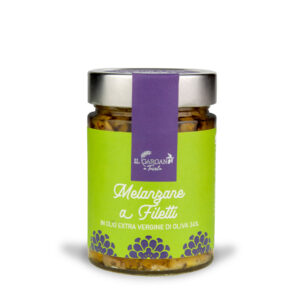 Melanzane a filetti in olio extra vergine di oliva
