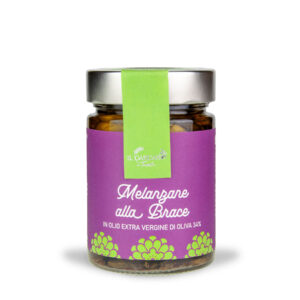 Melanzane alla brace in olio extra vergine di oliva