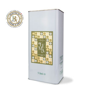 Olio Extra Vergine di Oliva Peranzana filtrato in Lattina da 5 litri
