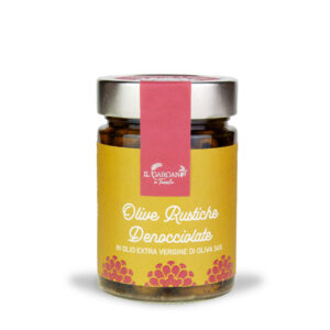 Olive rustiche denocciolate in olio extra vergine di oliva